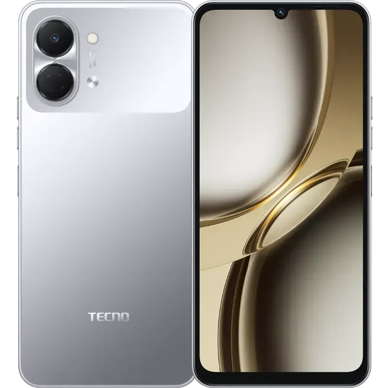 Smartfon Tecno Spark Go 3 4/128GB Titanium Grey (Kulrang)