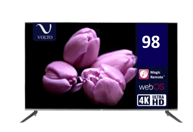 Телевизор Volto 98VT9000 98", черный
