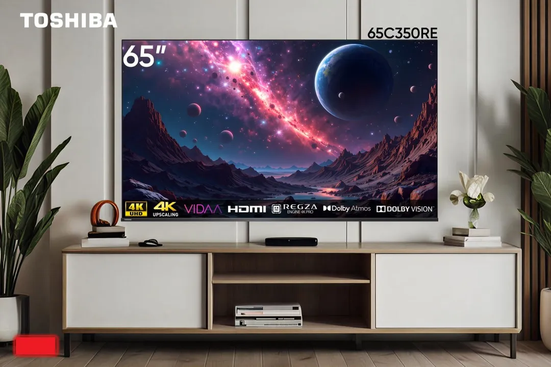 Телевизор Toshiba 65C350RE 65", чёрный