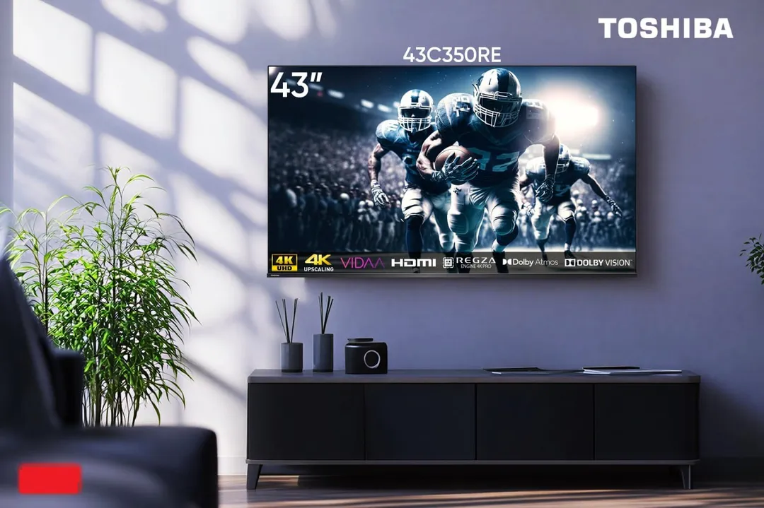 Телевизор Toshiba 43C350RE 43", чёрный