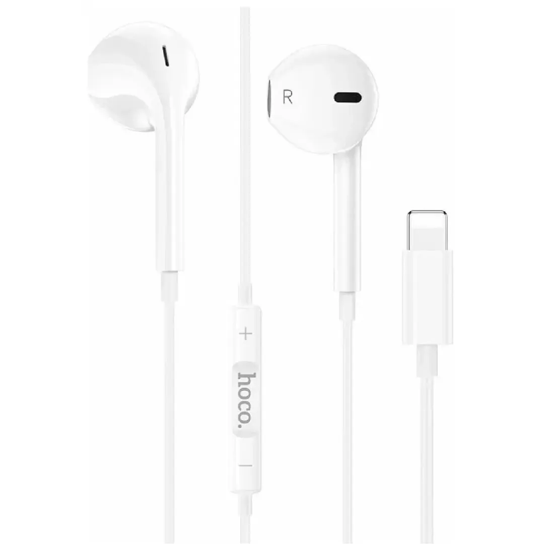 Quloqchinlar Hoco M80 iP Lighting (oq)