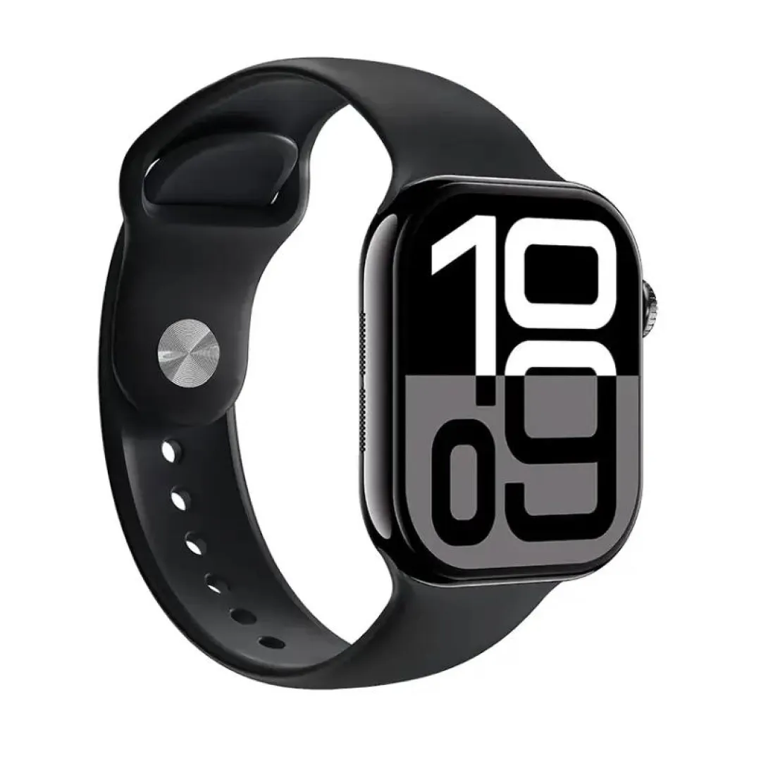 Green Lion Ultimate 10 46 mm qora smart-soati