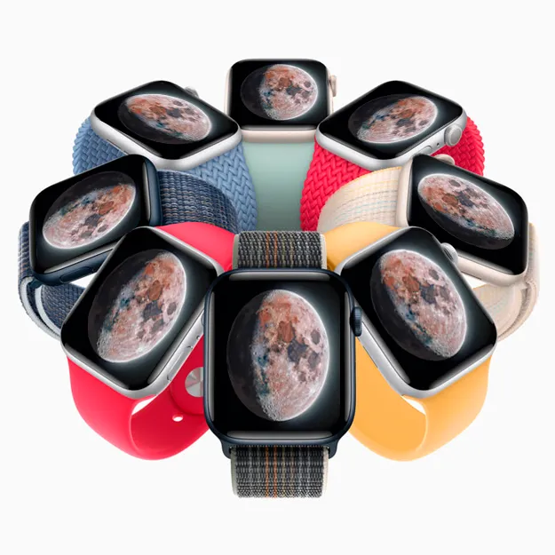 Smart chasi Apple Watch Series 7 45mm Milanese Gold