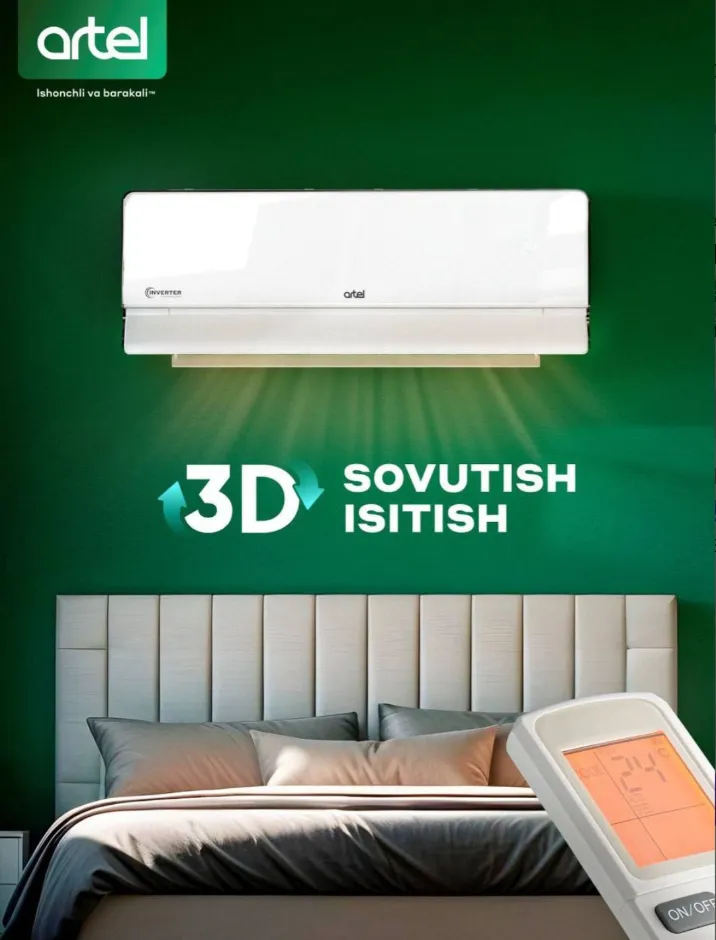 Konditsioner Artel Baraka 12 inverter, oq