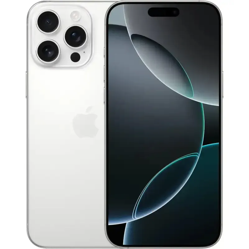 Смартфон Apple iPhone 16 Pro 128 ГБ (nanoSim eSim), белый титан