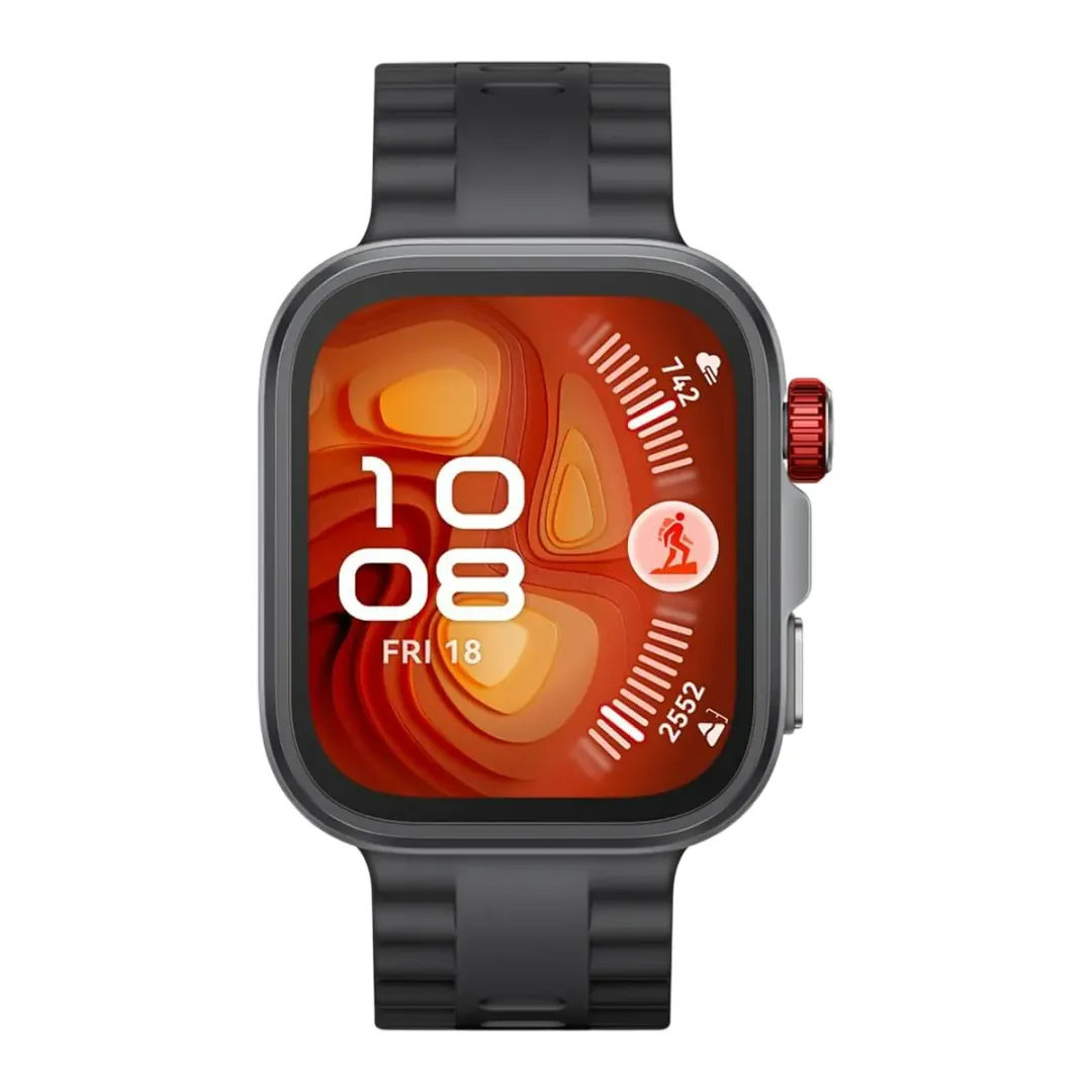 Huawei WATCH FIT 4 Pro Black Fluoroelastomer Strap Smart saoti