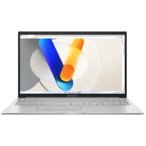 Noutbuk ASUS VivoBook 17 X1704VA-AU1078 / I5-120U / DDR5 16GB / SSD 512GB / Intel UHD Graphics / FHD IPS 17.3" Silver