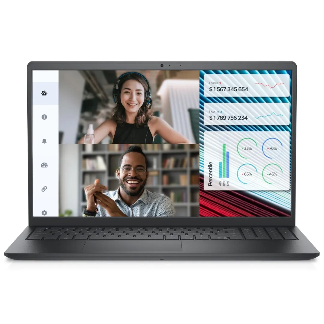 Noutbuk Dell Vostro 3520-E005-BLK / Intel i3-1215U / DDR4 8GB / SSD 512GB / 15.6" FHD 120 Hz