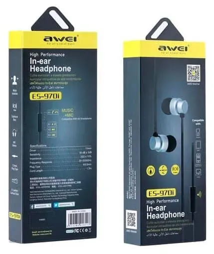 O'rnatiladigan quloqchinlar Awei ES-970i
