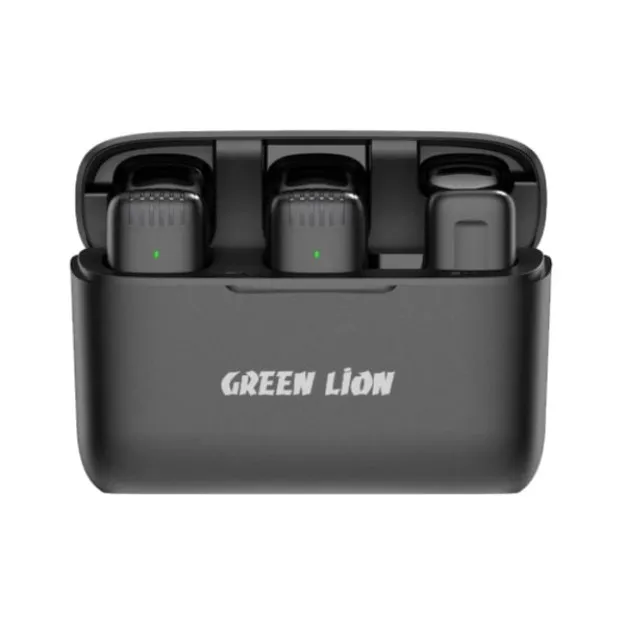 Simsiz mikrofon 2 v 1 s razemom Lightning Green Lion GN2WMICLGBK 62250