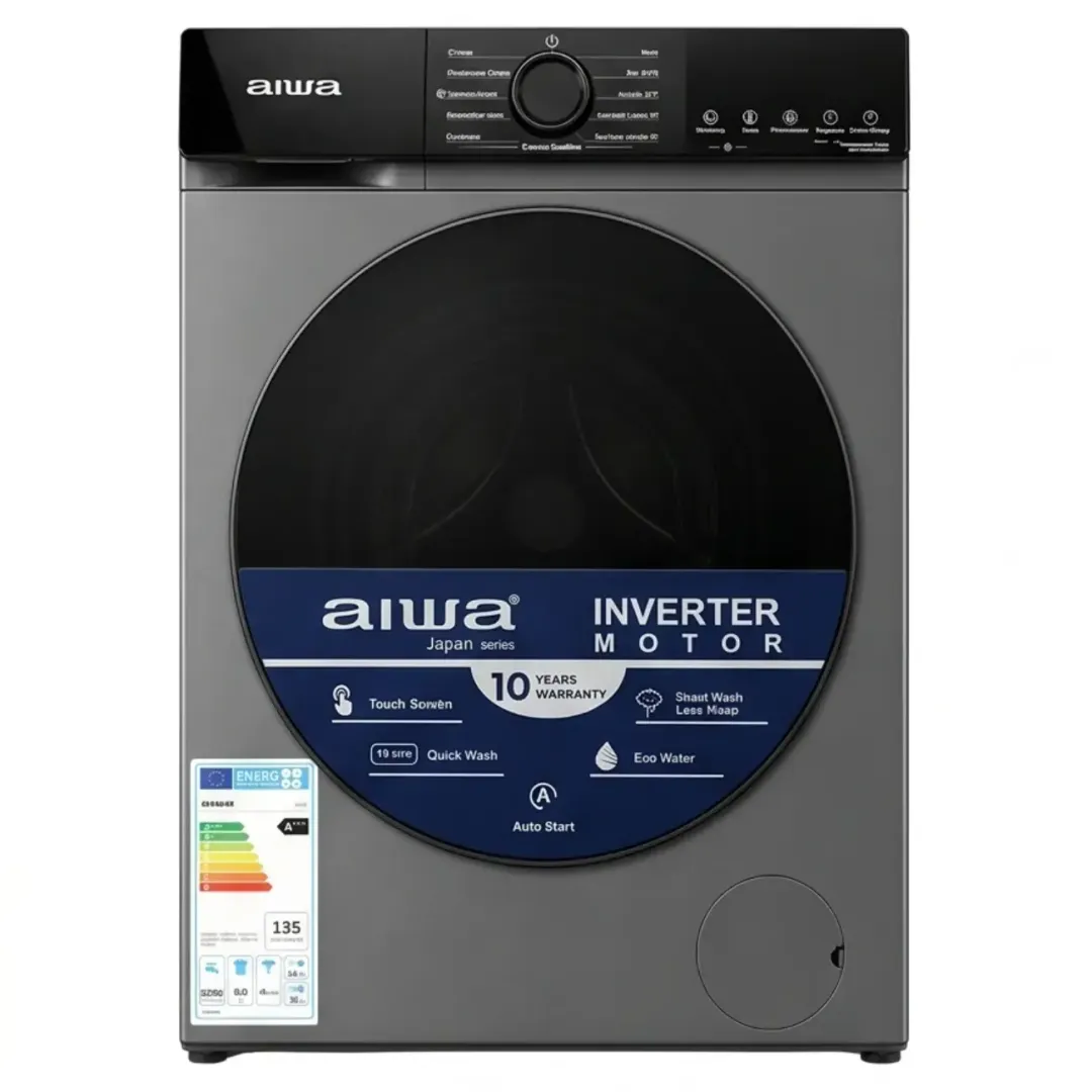 Стиральная машина Aiwa AI80 8kg INVERTER Grey