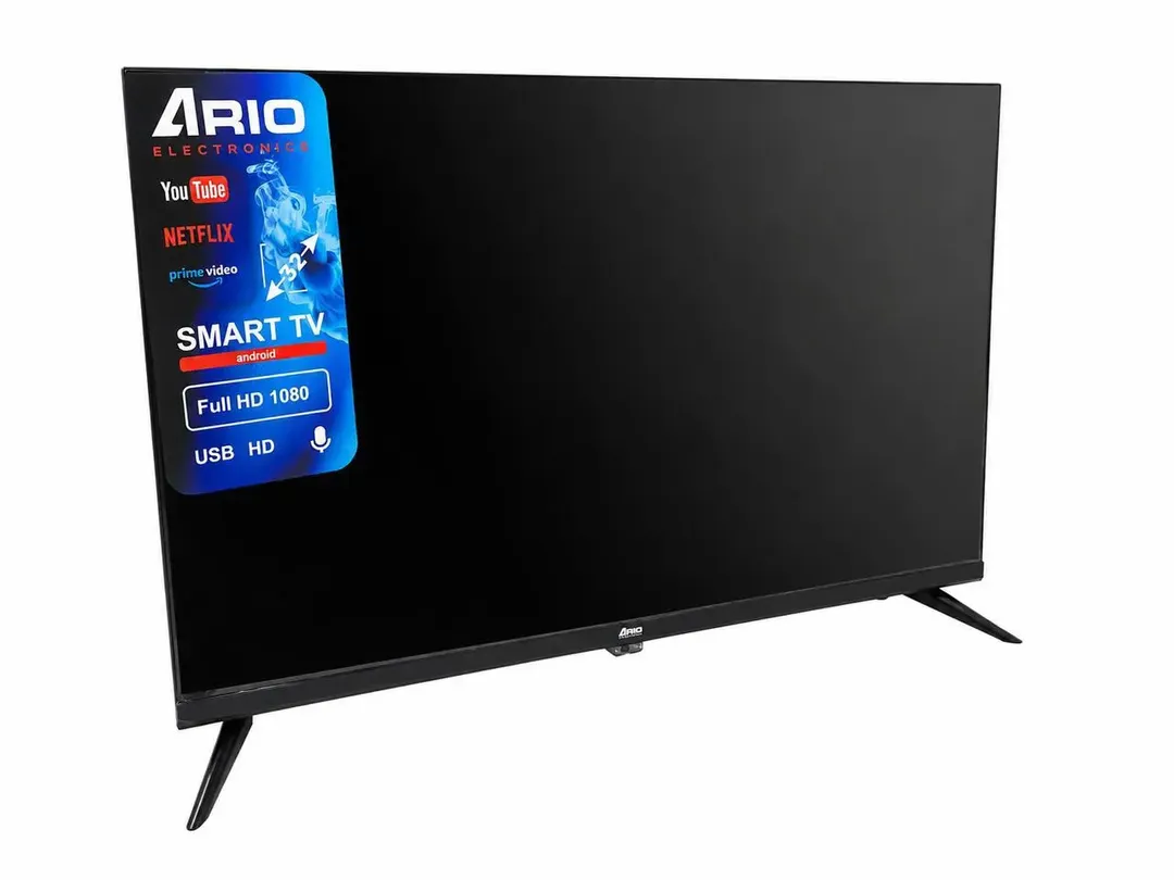 Телевизор ARIO 55" SMART TV, чёрный