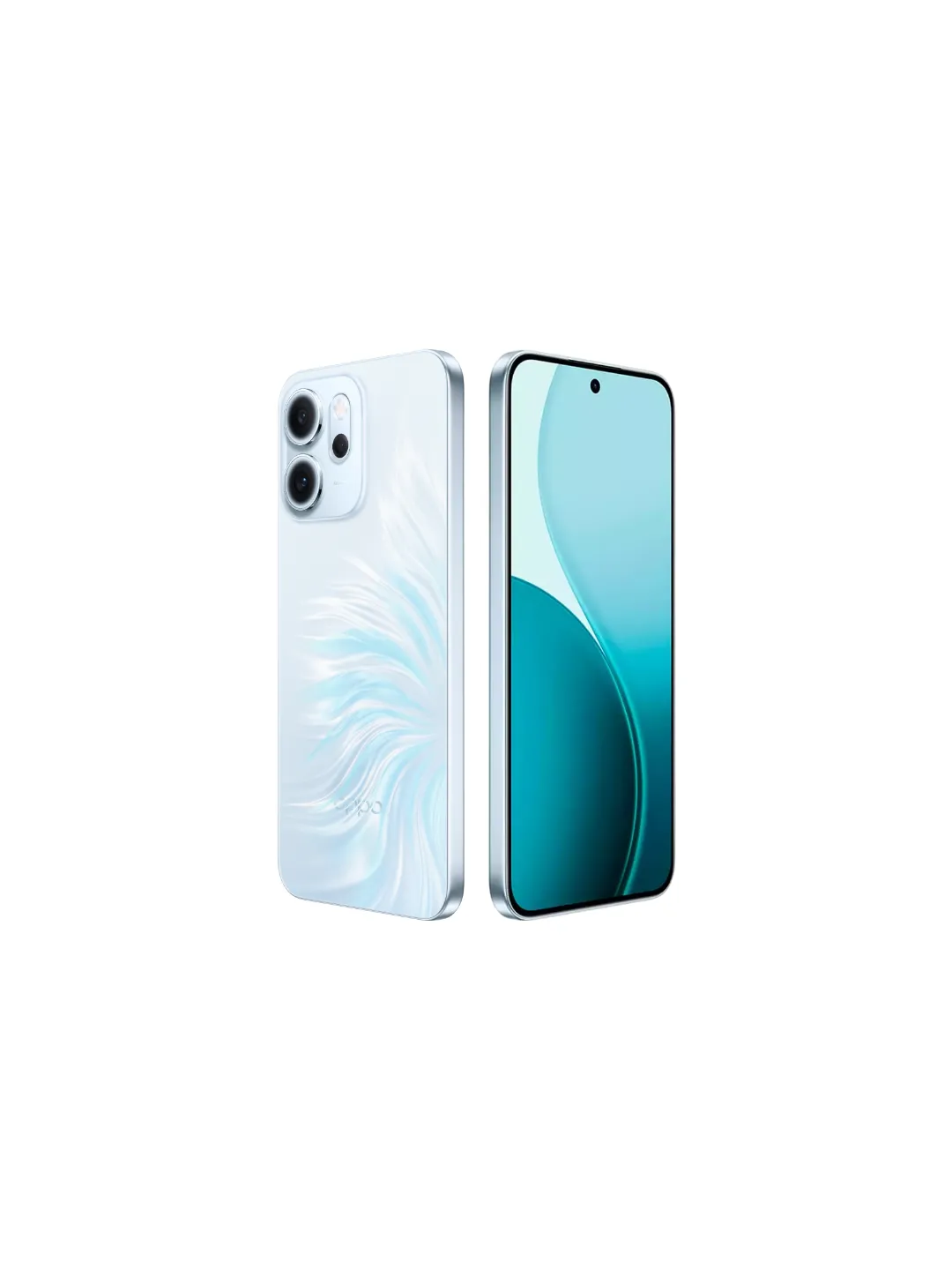 Smartfon Oppo Reno 14 F 12/512 GB, goluboy