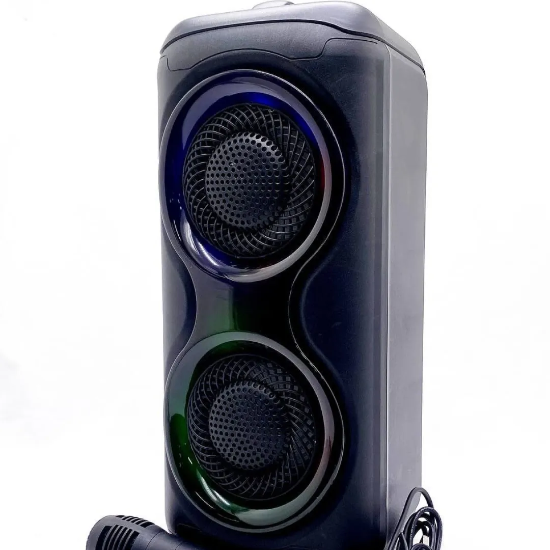 Караоке - колонка Bluetooth "Soonbox S4422", с проводным микрофоном