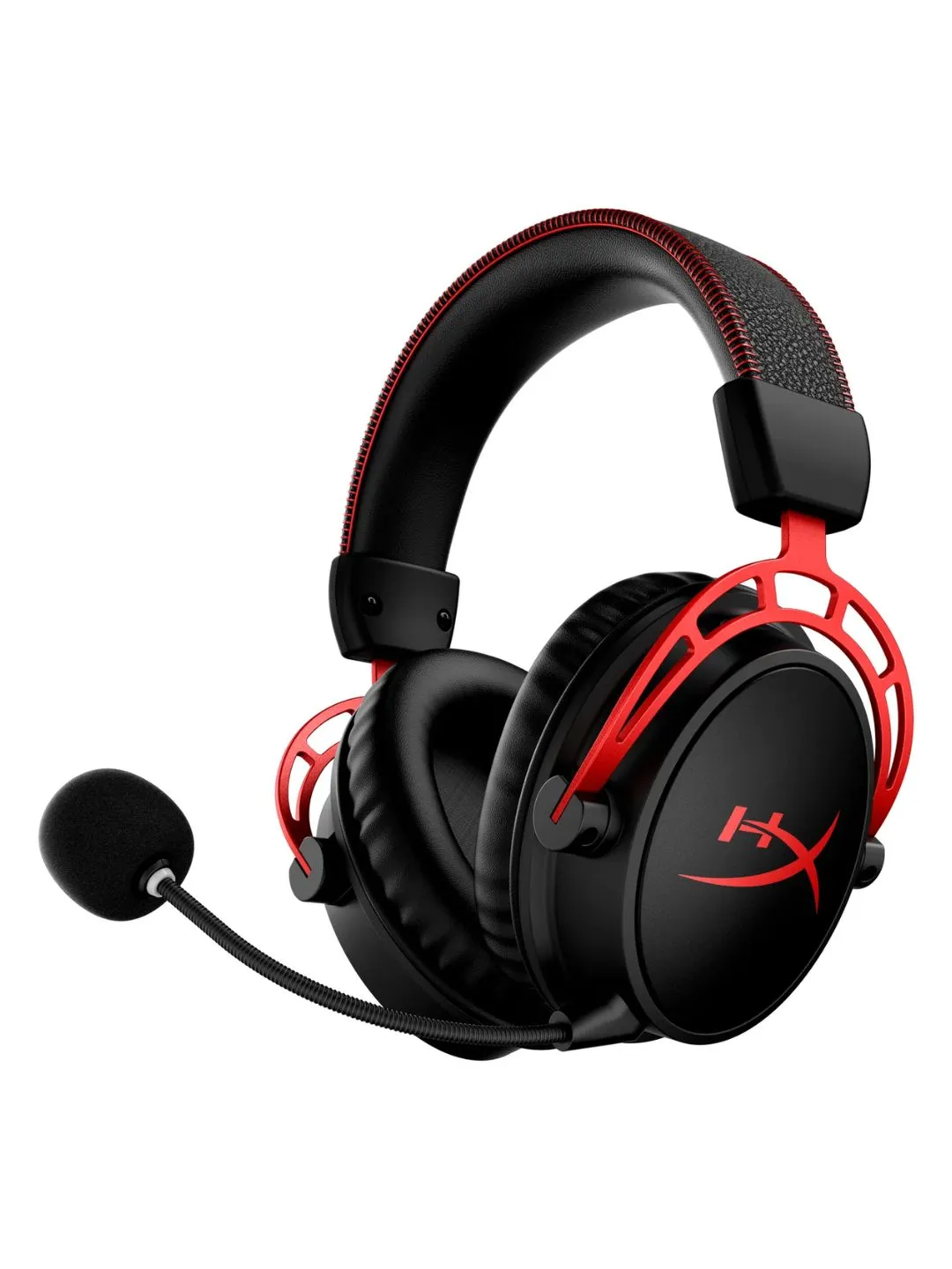 Polnorazmernie quloqchinlar HyperX Cloud Alpha wireless, qora-qizil