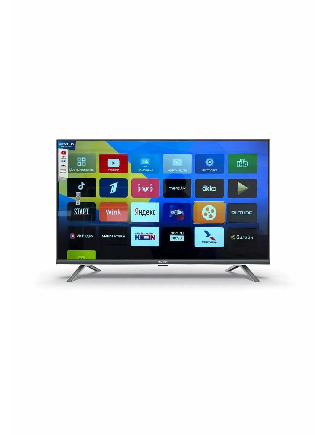 Телевизор Mytech 43S Smart TV (Android), черный