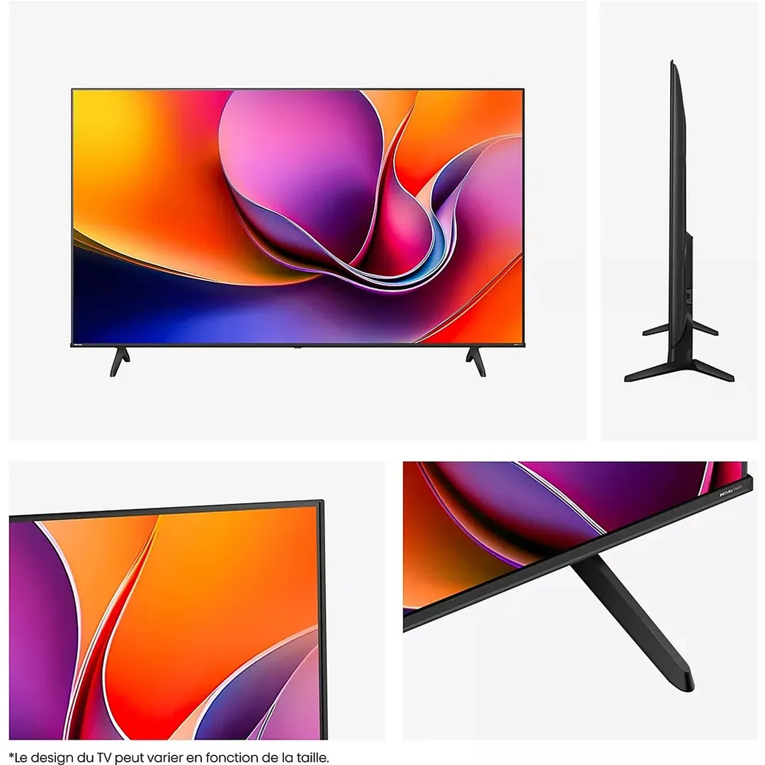 Телевизор Hisense 43A6Q 43", чёрный