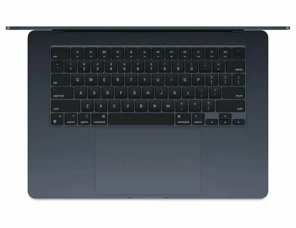 Noutbuk Apple MacBook Air / M4 / 16 GB / SSD 256 GB / 15", Midnight