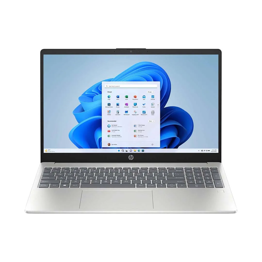 Noutbuk HP Laptop 15-FD0133WM I3-N305 8GB 256GB 15,6" FHD IPS, Silver Windows 11 (HP00383)