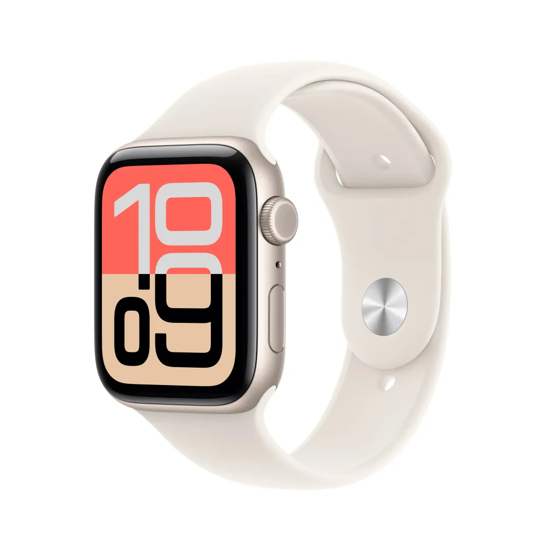 Aqlli soat Apple Watch SE 3 44 mm Starlight Aluminum Sport Band Starlight