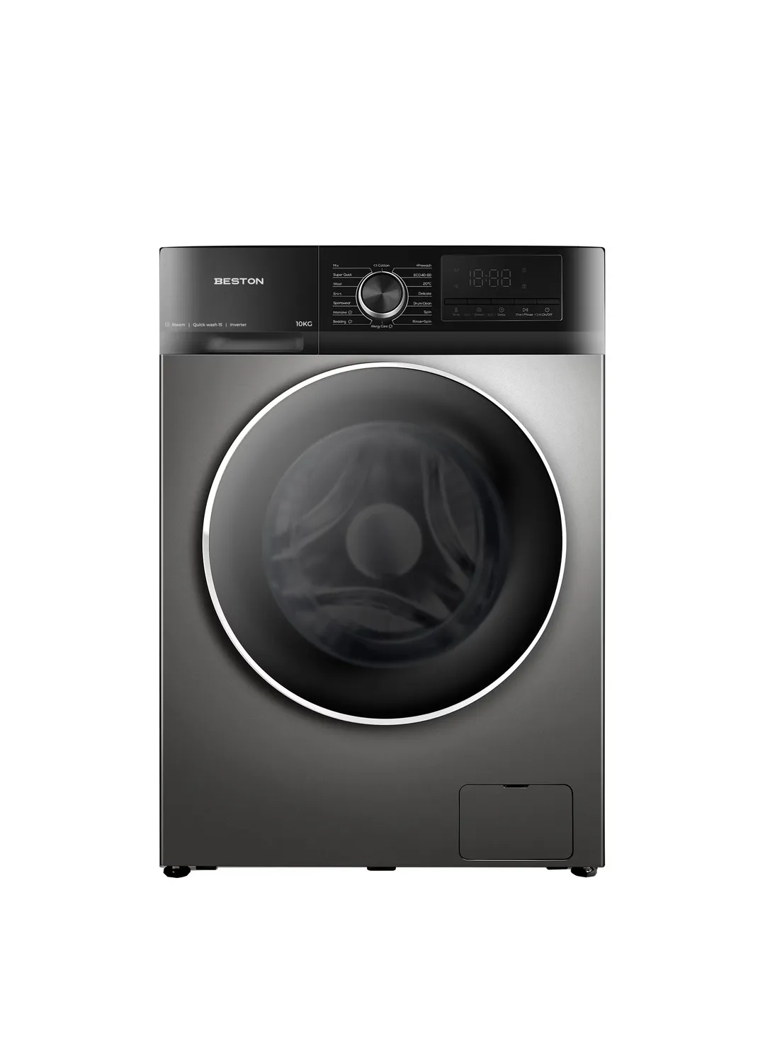 Стиральная машина Beston BWM-5610D12GBDMV, стальной