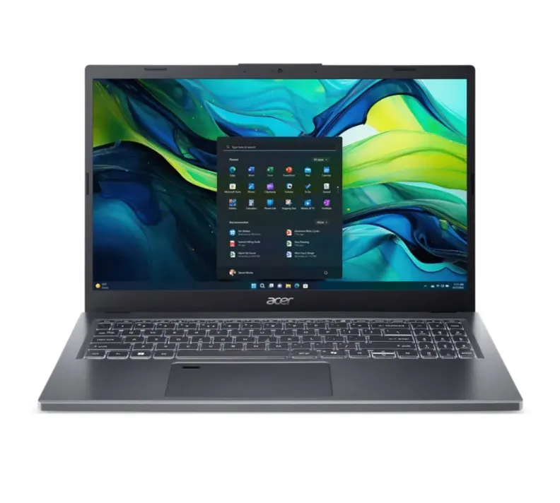 Ноутбук Acer Aspire 15 (A15-51M-5996) / i5-13420H / 8 GB / SSD 512 GB / 15.6", Arctic Grey
