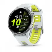 Aqlli soat Garmin Forerunner 970, oq